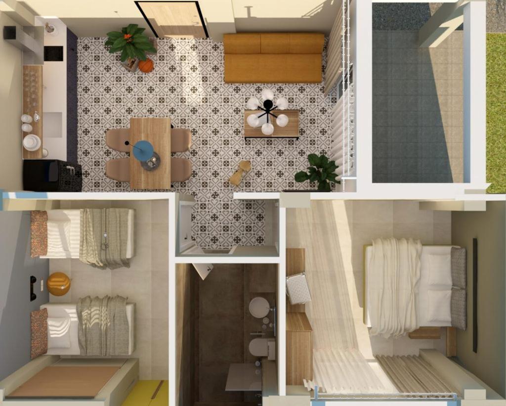 ניקיטי Kasta Family Apartments מראה חיצוני תמונה