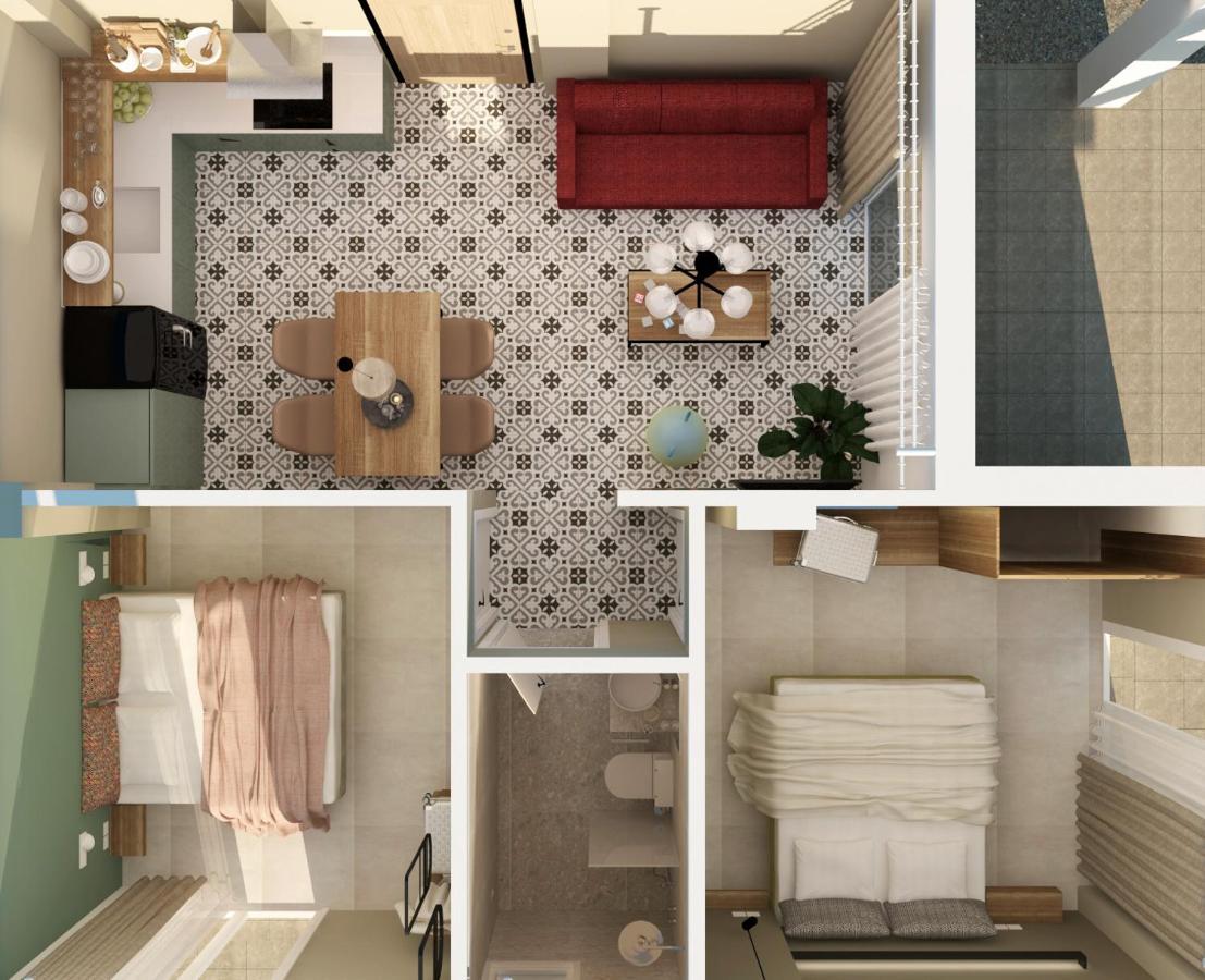 ניקיטי Kasta Family Apartments מראה חיצוני תמונה